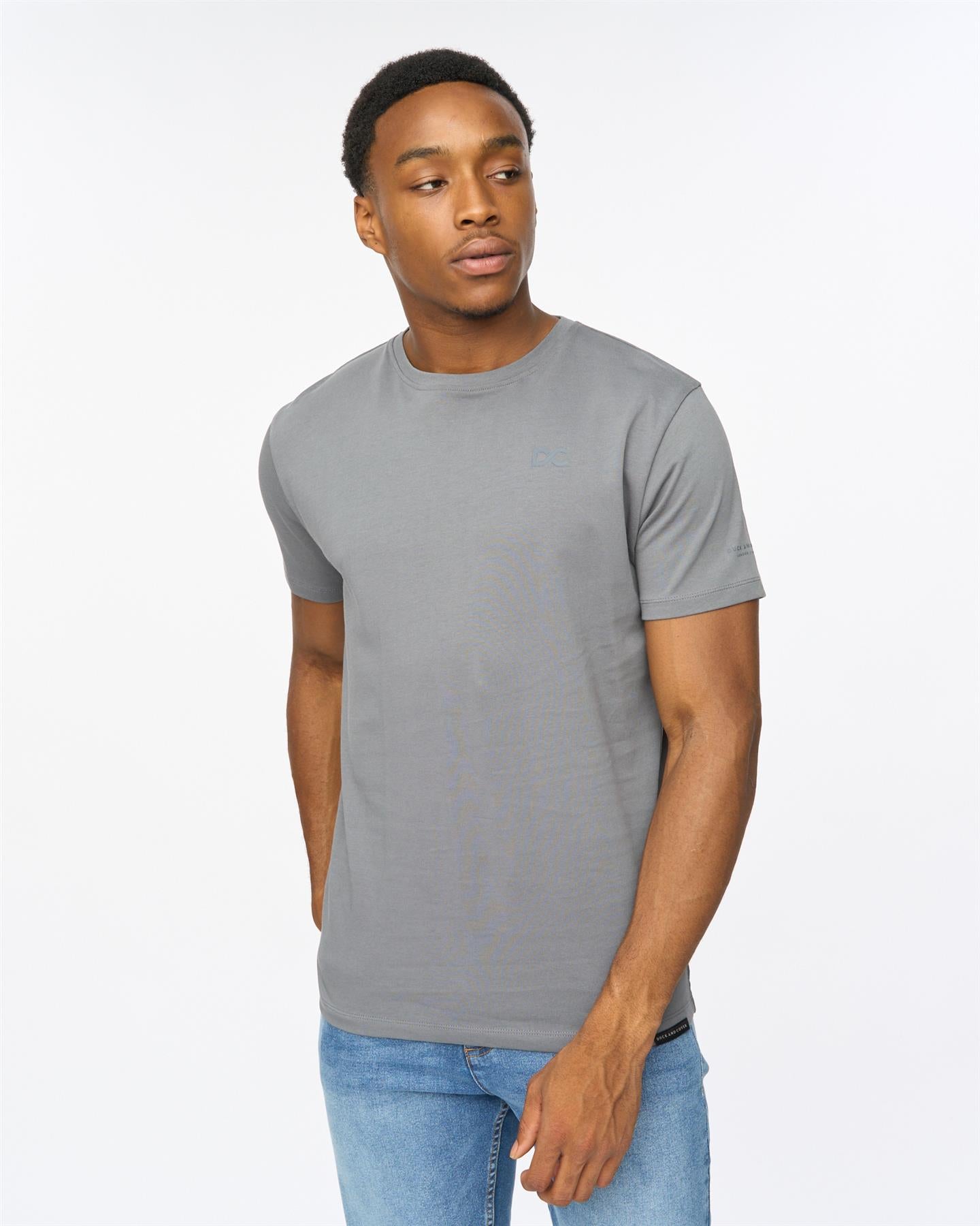 Mens Trimlines Heavy T-Shirt Petrol