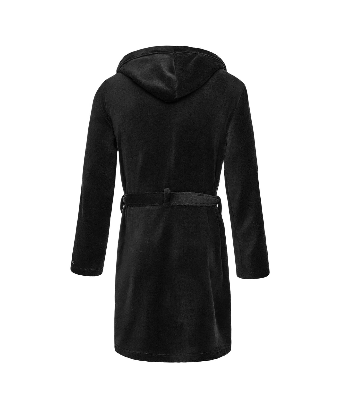 Backdraw Hooded Robe Black