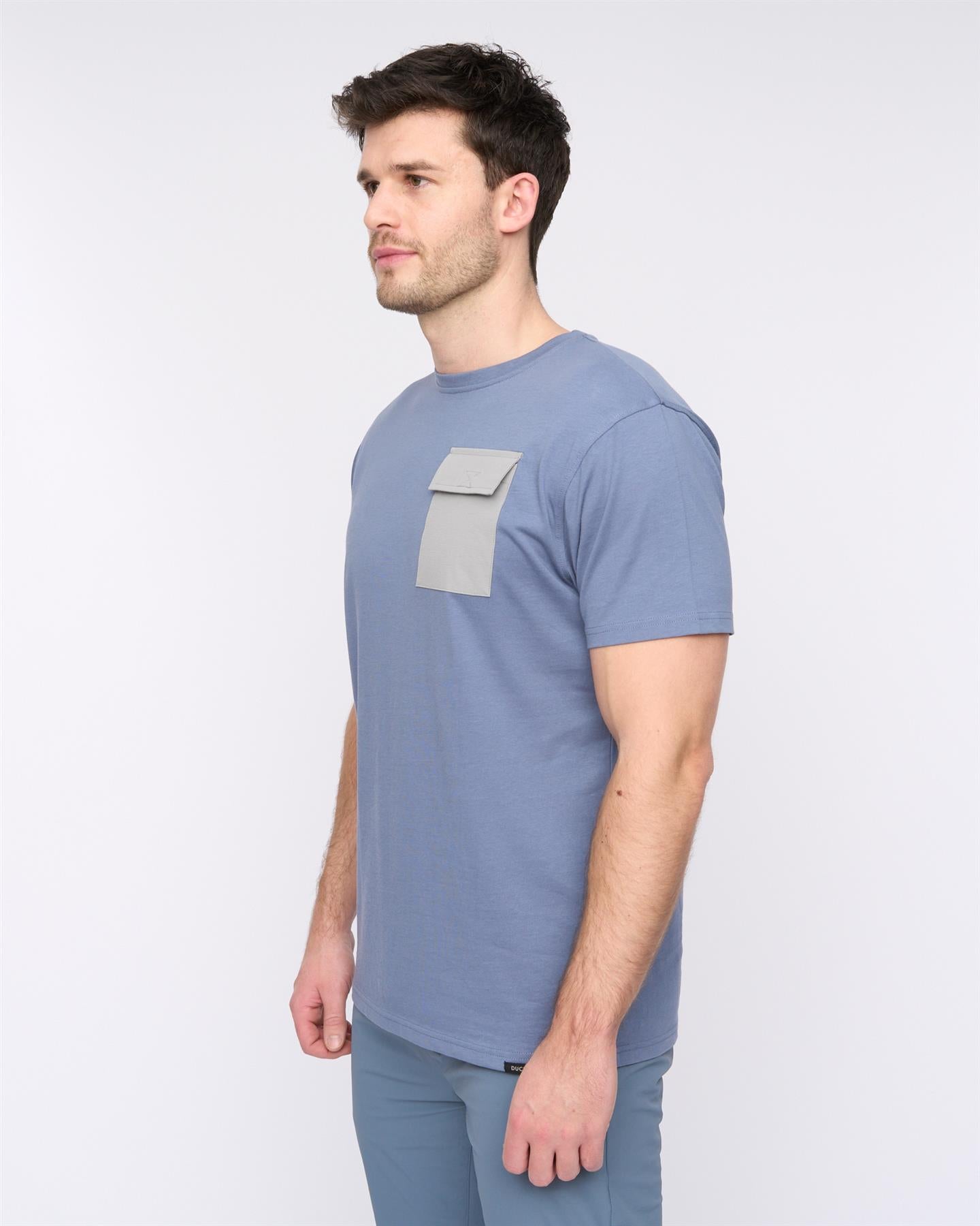 Mens Limatar T-Shirt Light Denim
