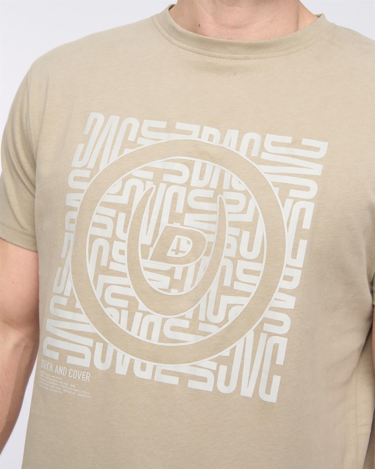 Mens Pixalate T-Shirt Light Sage