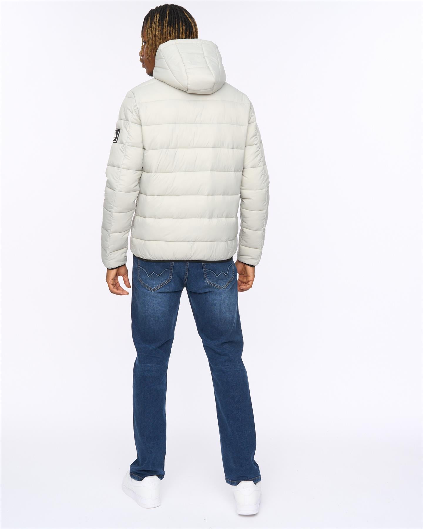 Mens Barcana Puffer Jacket Grey