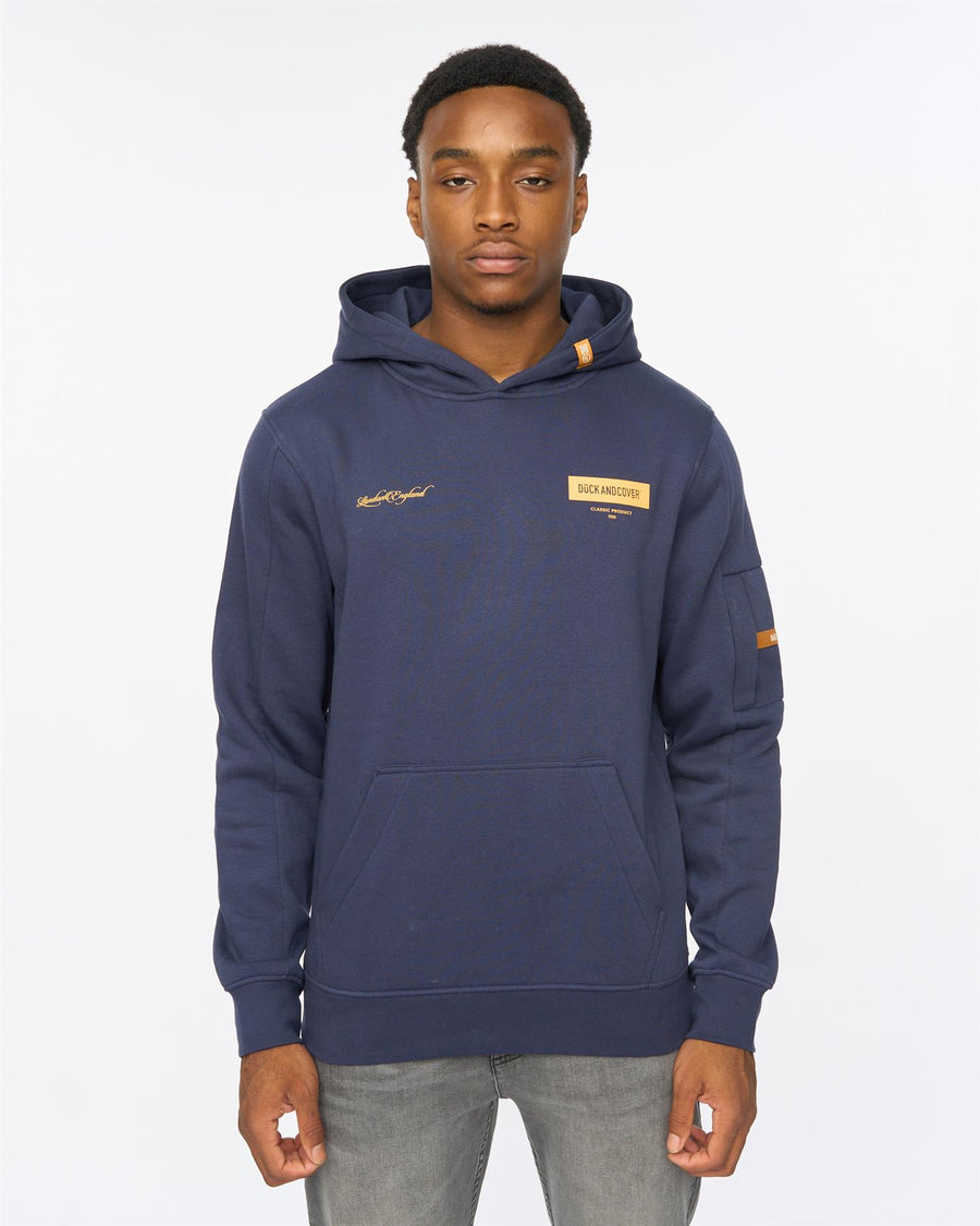 Mens Marsak V2 Hoodie Indigo