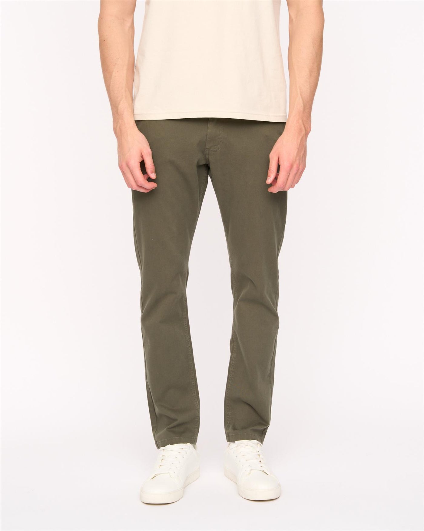 Mens Moretor Chinos Olive