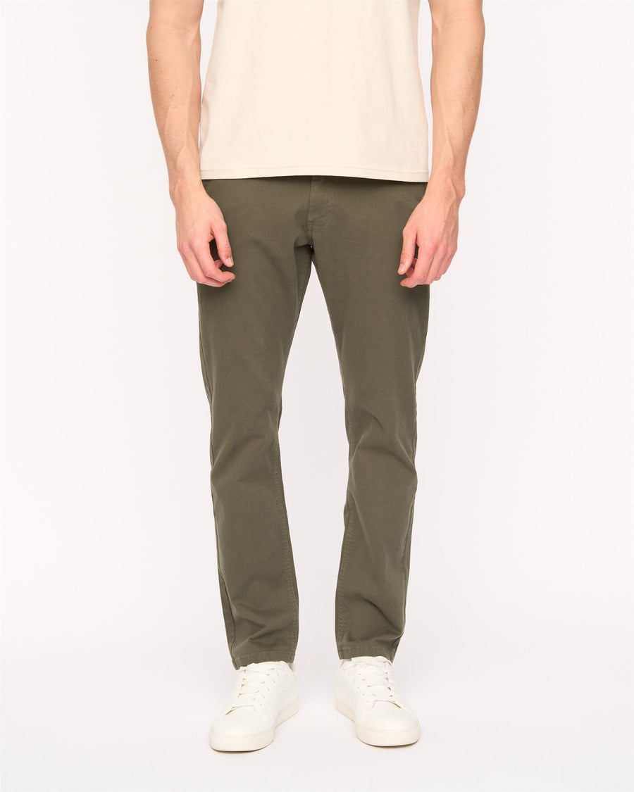 Mens Moretor Chinos Olive