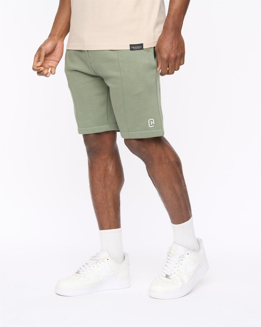 Mens Bardon Jog Shorts Olive
