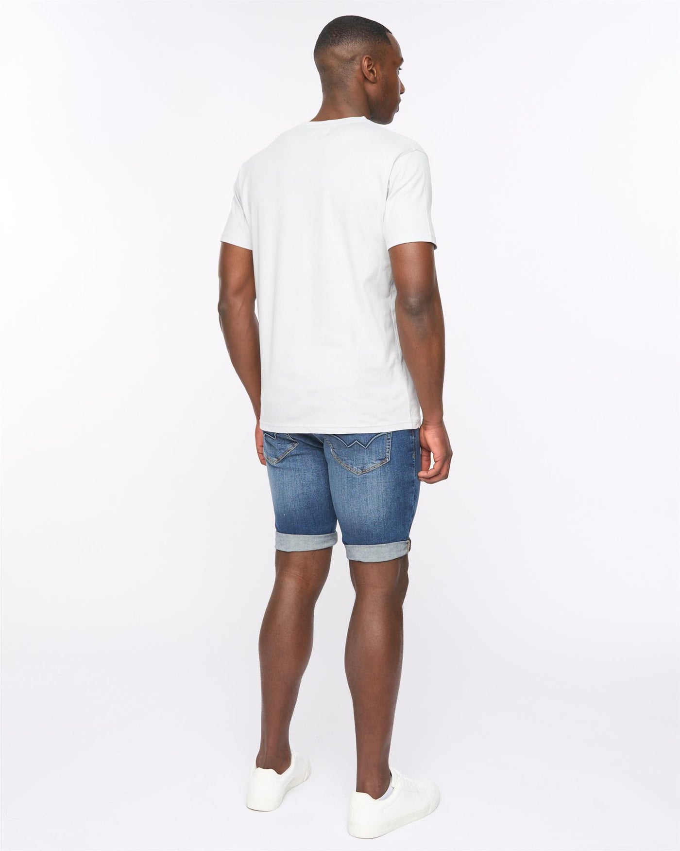 Mens Hexocamo T-Shirt Light Blue