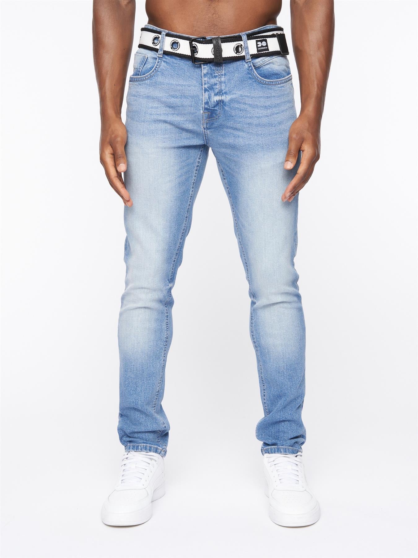 Barbeck Slim Fit Denim Jeans Light Wash