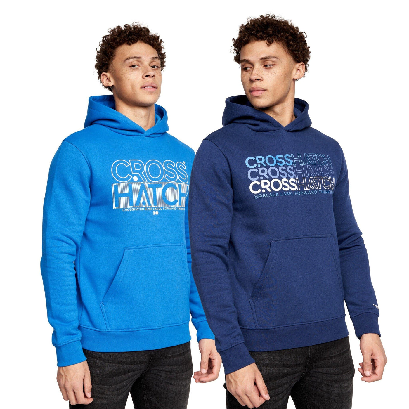 Mens Larmen Hoodie 2pk Navy/Blue