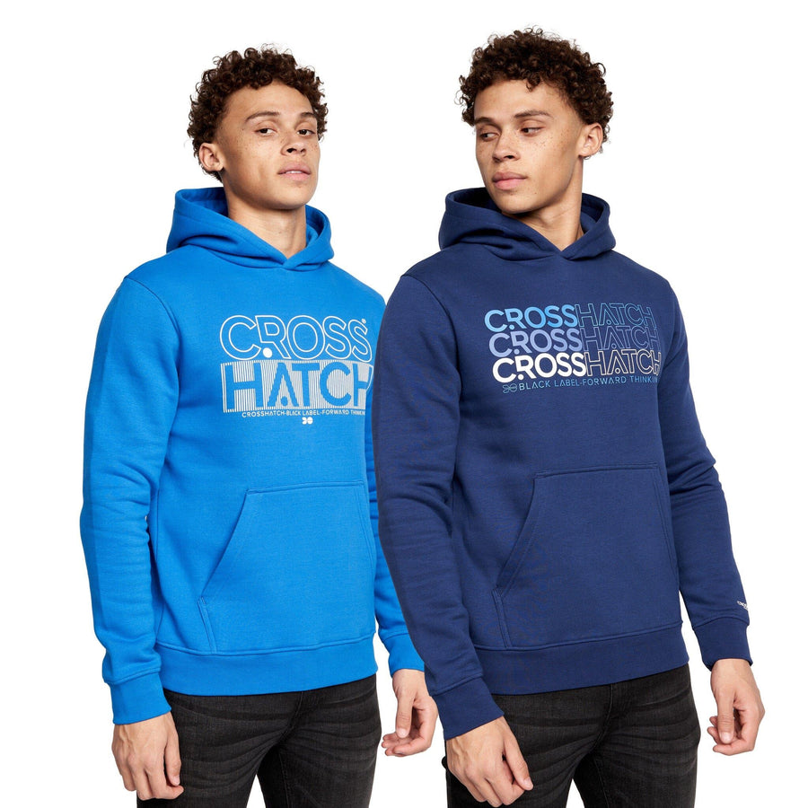 Mens Larmen Hoodie 2pk Navy/Blue
