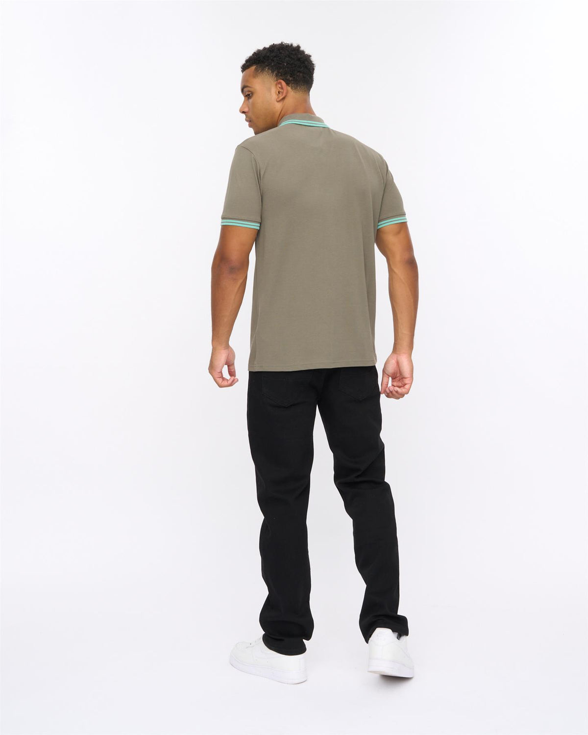 Mens Changra Polo Dark Sage