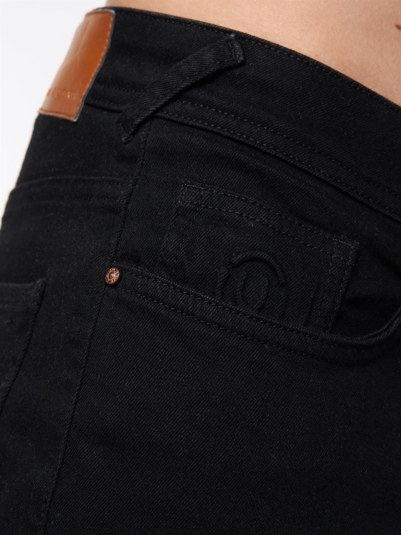 Mens Overburg Tapered Jeans Black