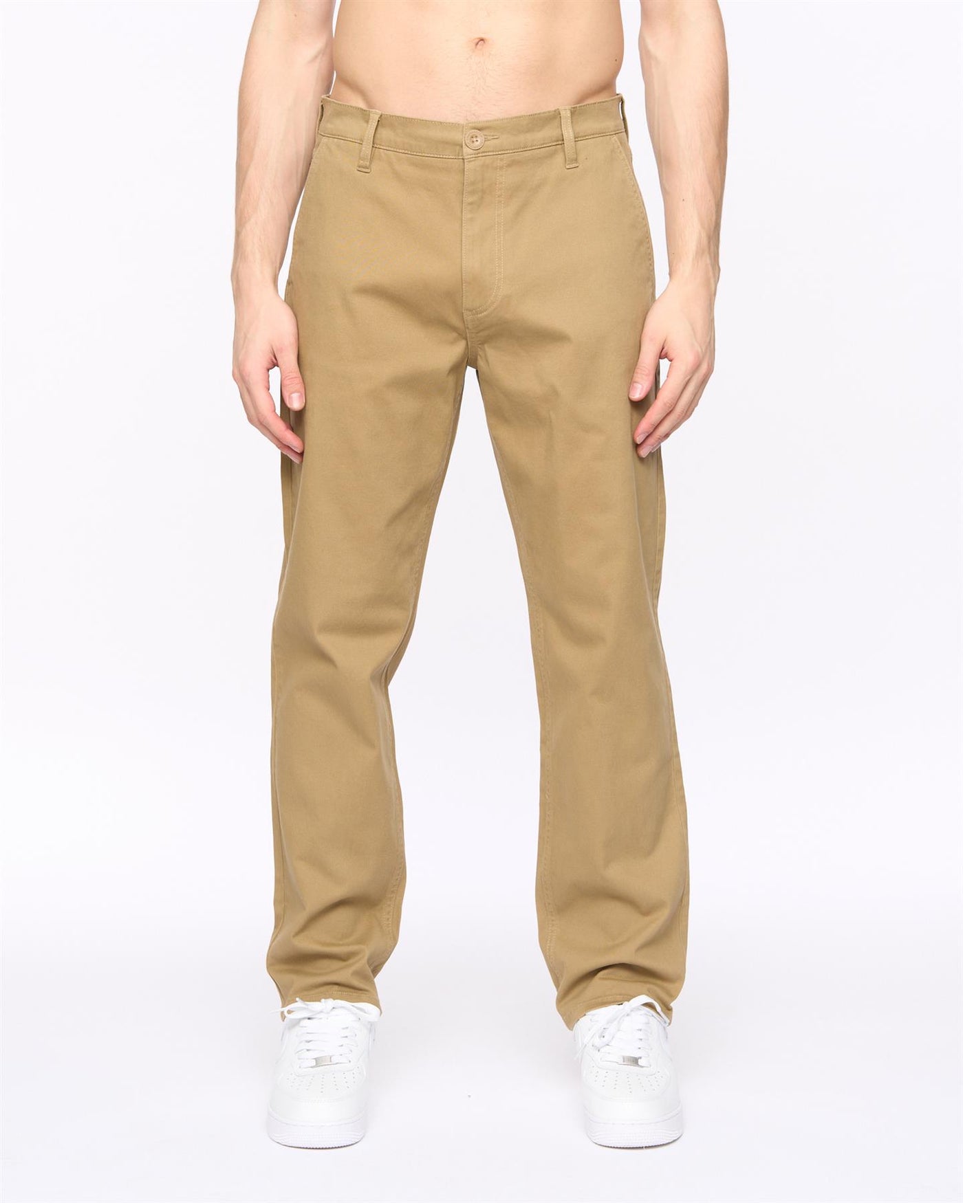 Mens Chalford Baggy Chinos Biscuit