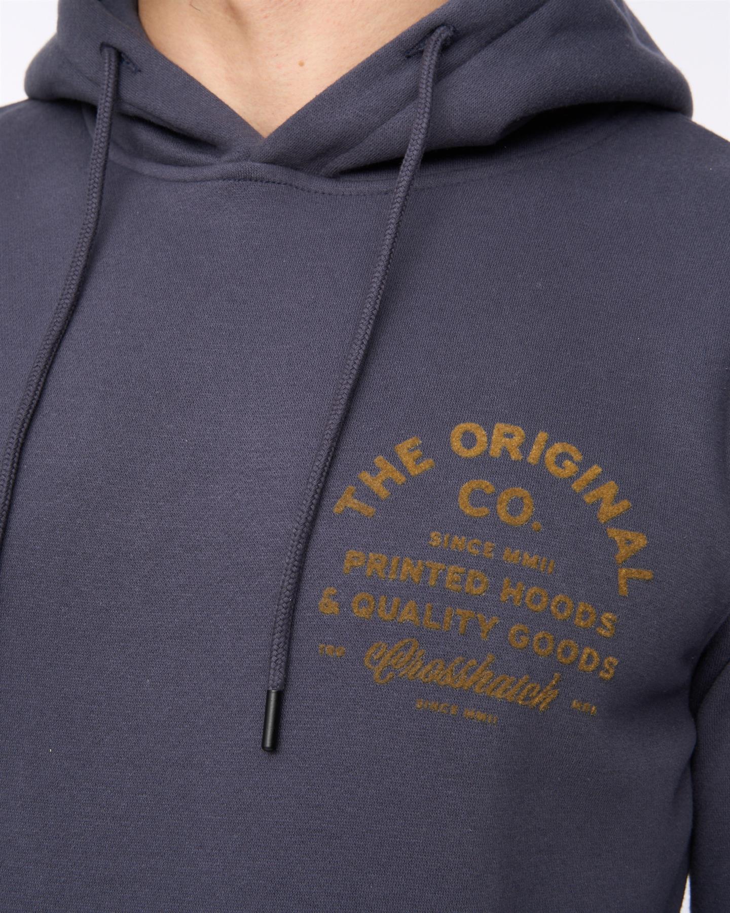 Mens Shoptown Hoodie Navy