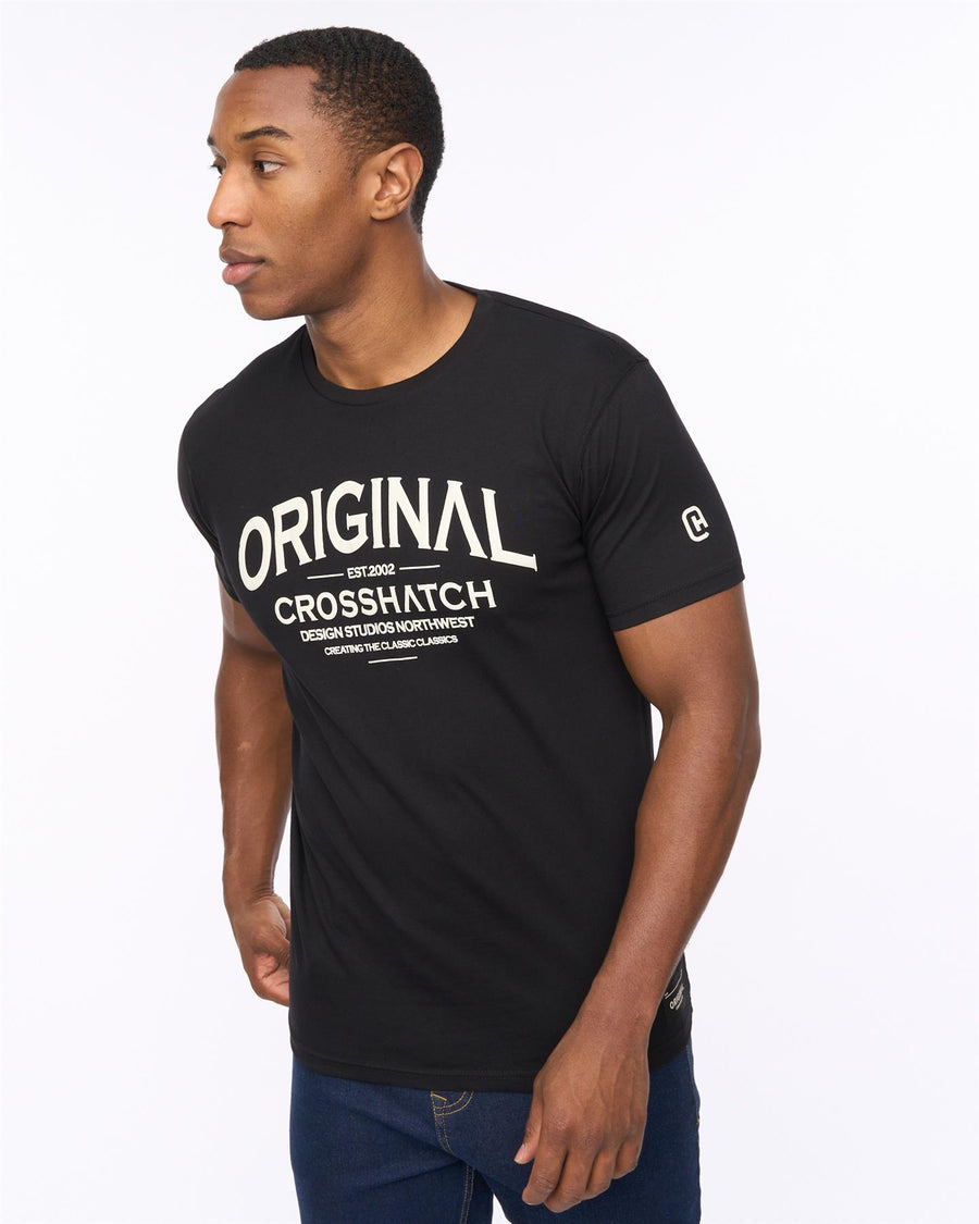 Mens Vintarge T-Shirt Black