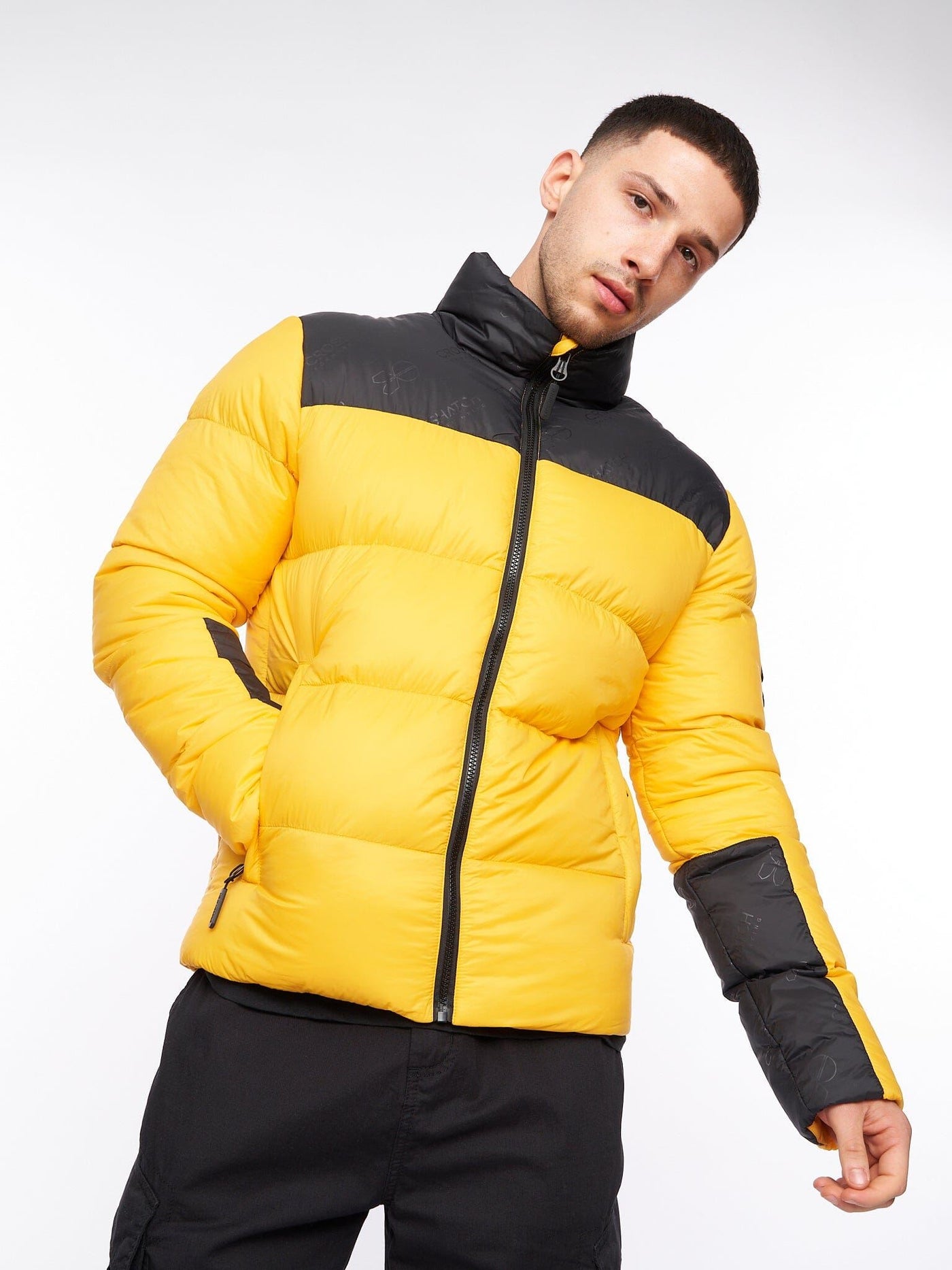 Mens Demerley Jacket Yellow