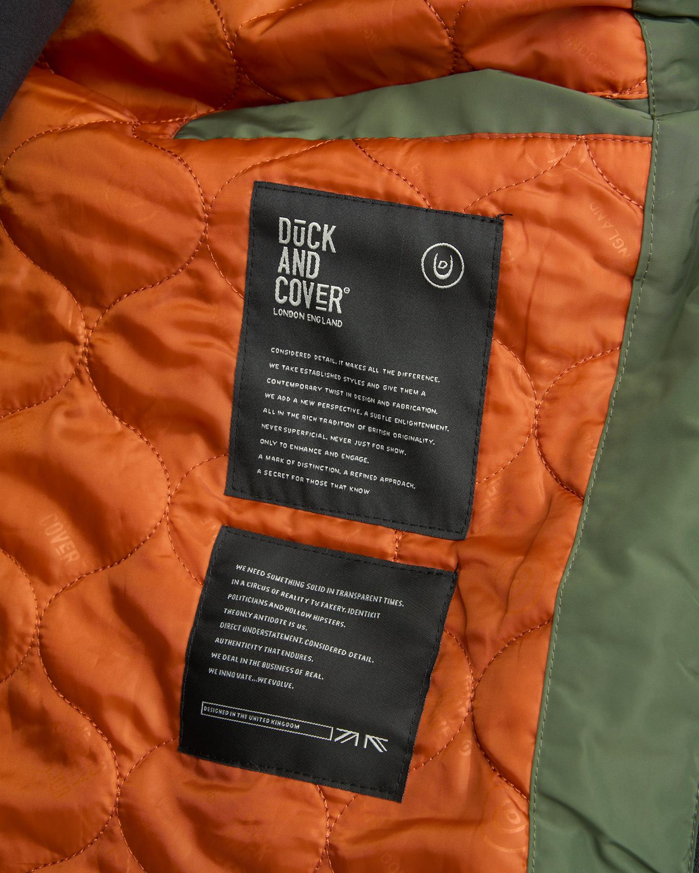 Mens Blensons Padded Jacket Dark Olive