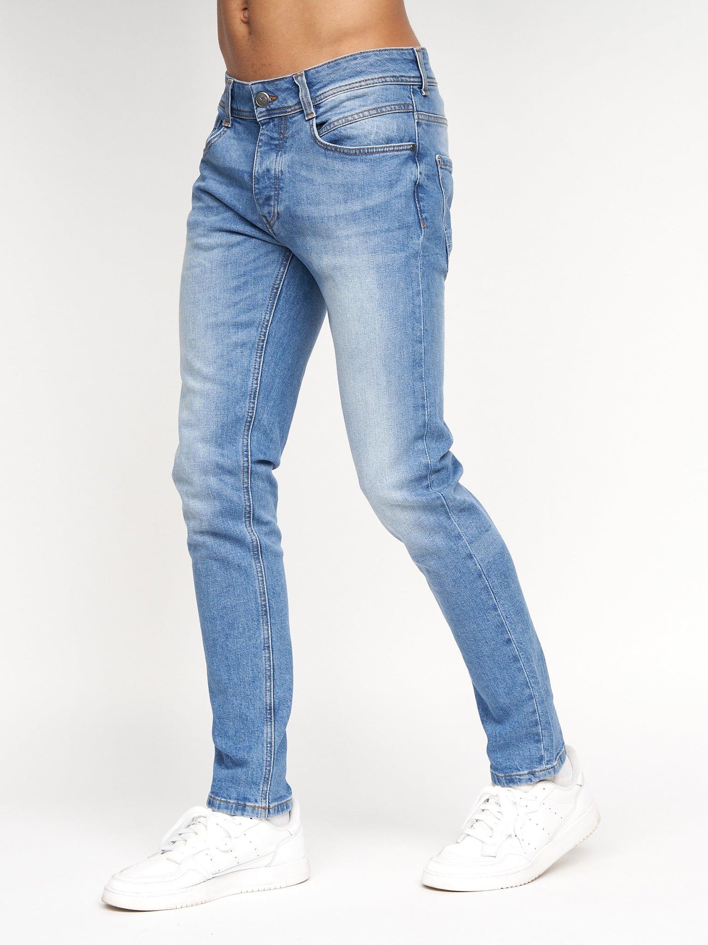 Sheldons Slim Fit Jeans Light Wash
