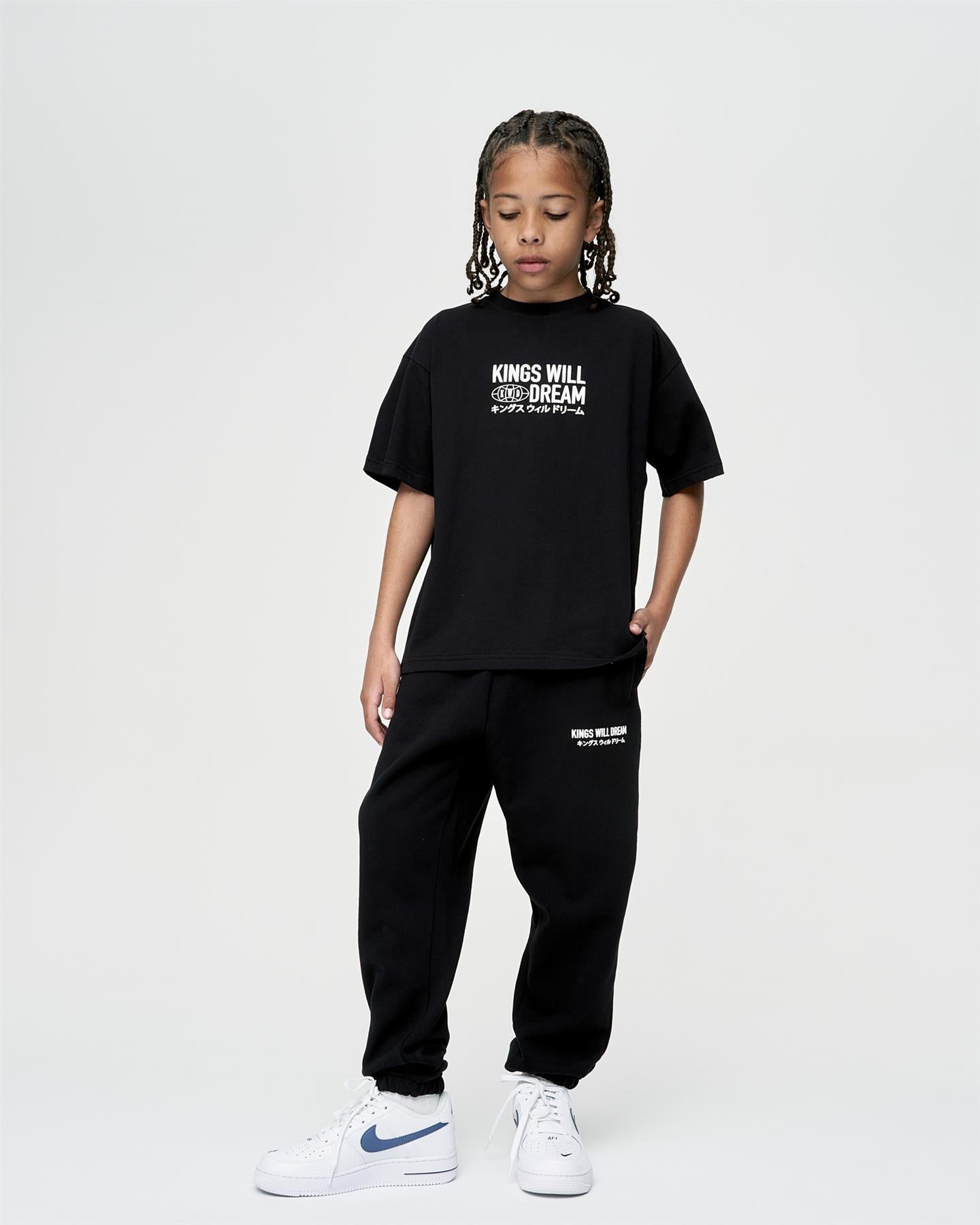 Kids Boys Studio Title T-Shirt Black