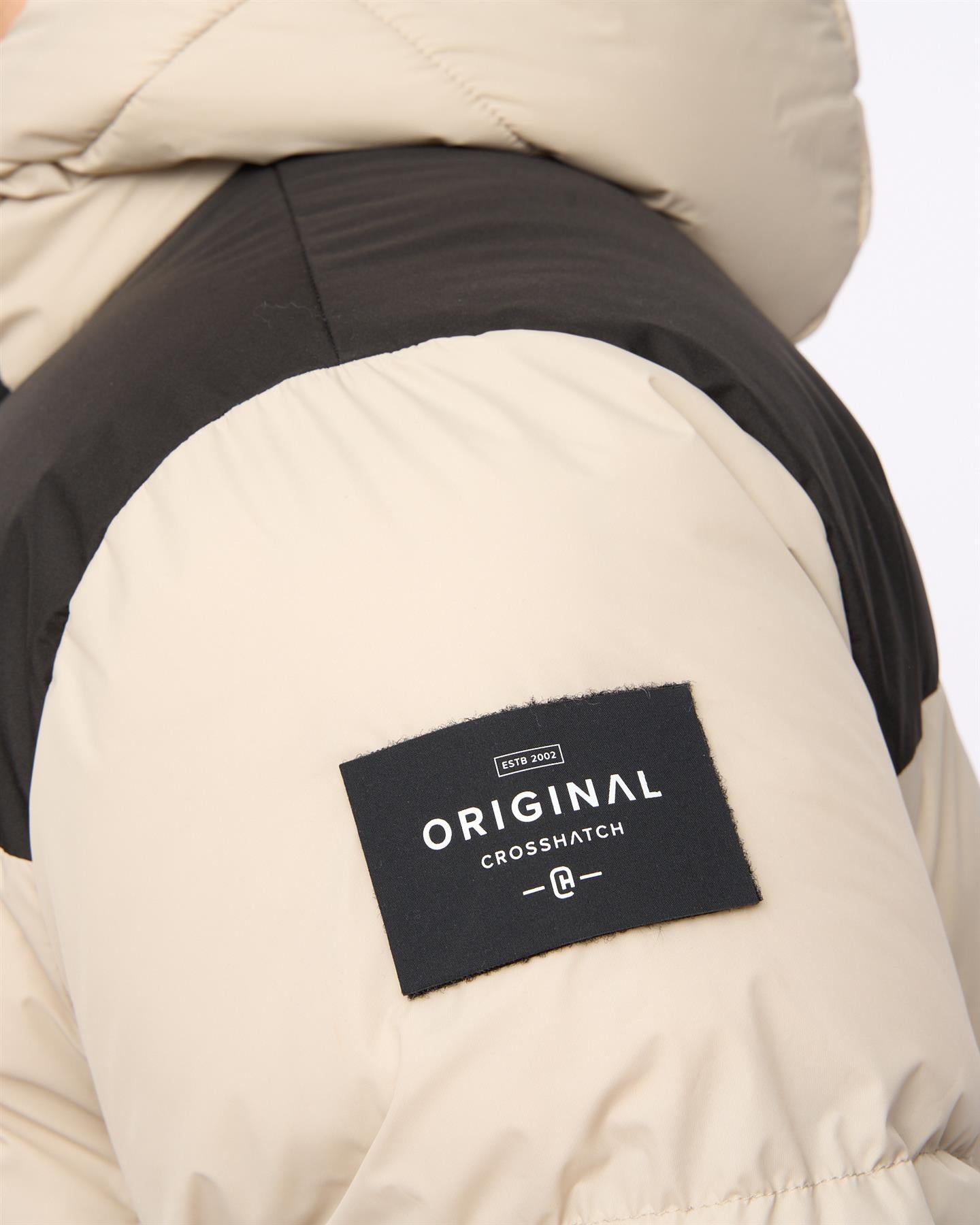 Mens Squadage Panel Jacket Stone