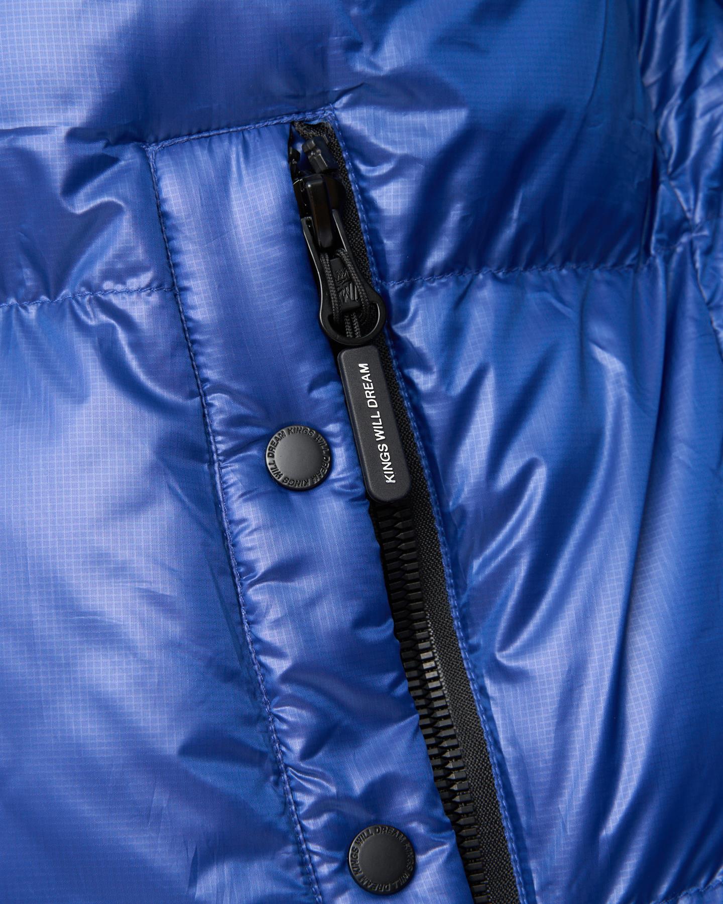 Mens Welcome Puffer Jacket Royal