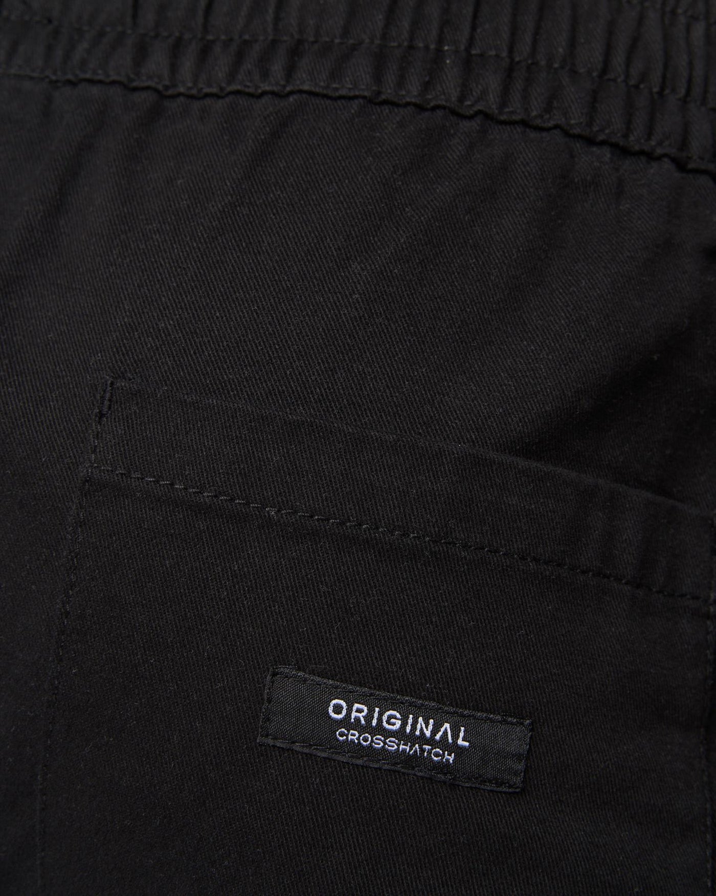 Mens Blansmoore Elastic Waist Shorts Black