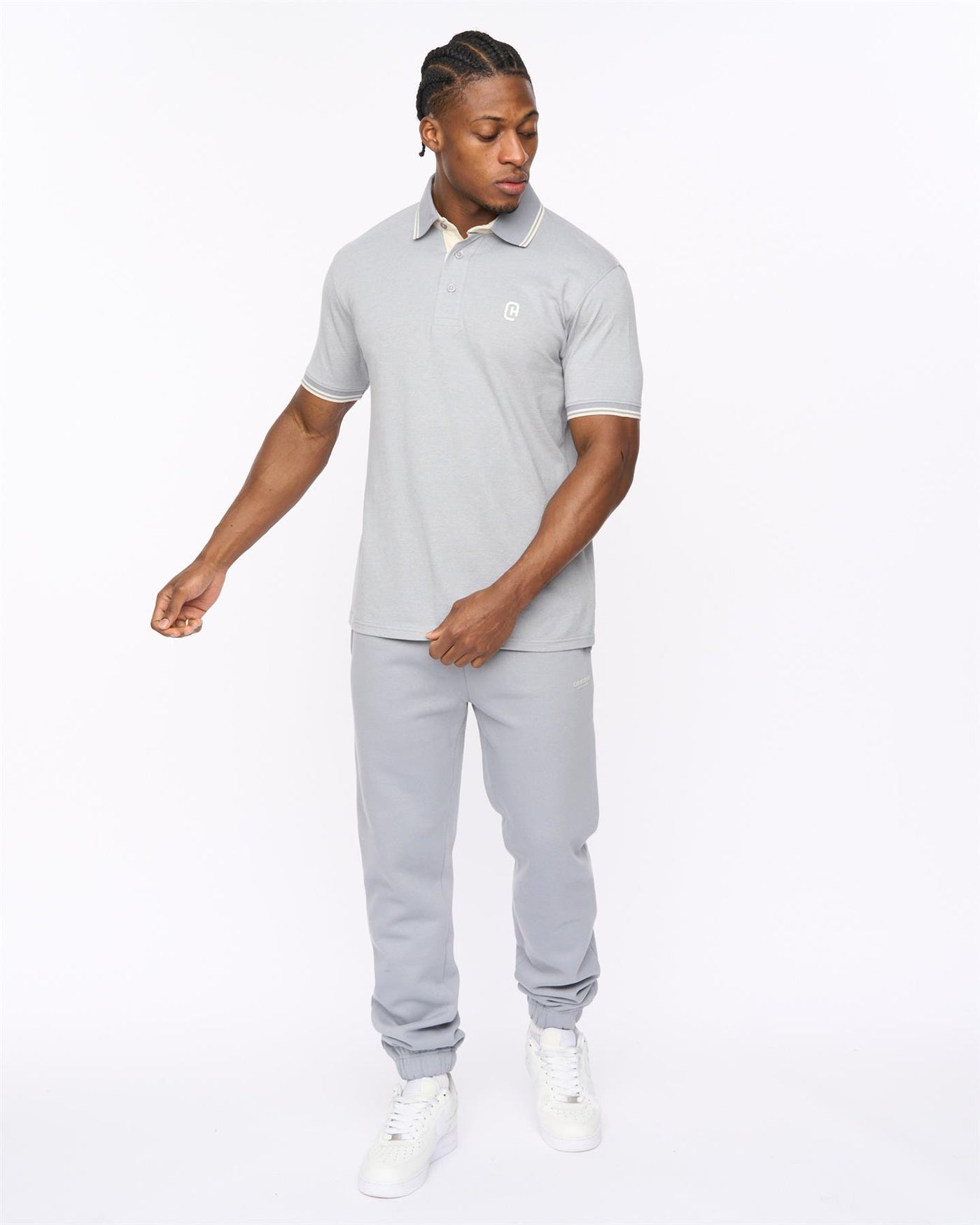 Mens Preece Polo Light Blue