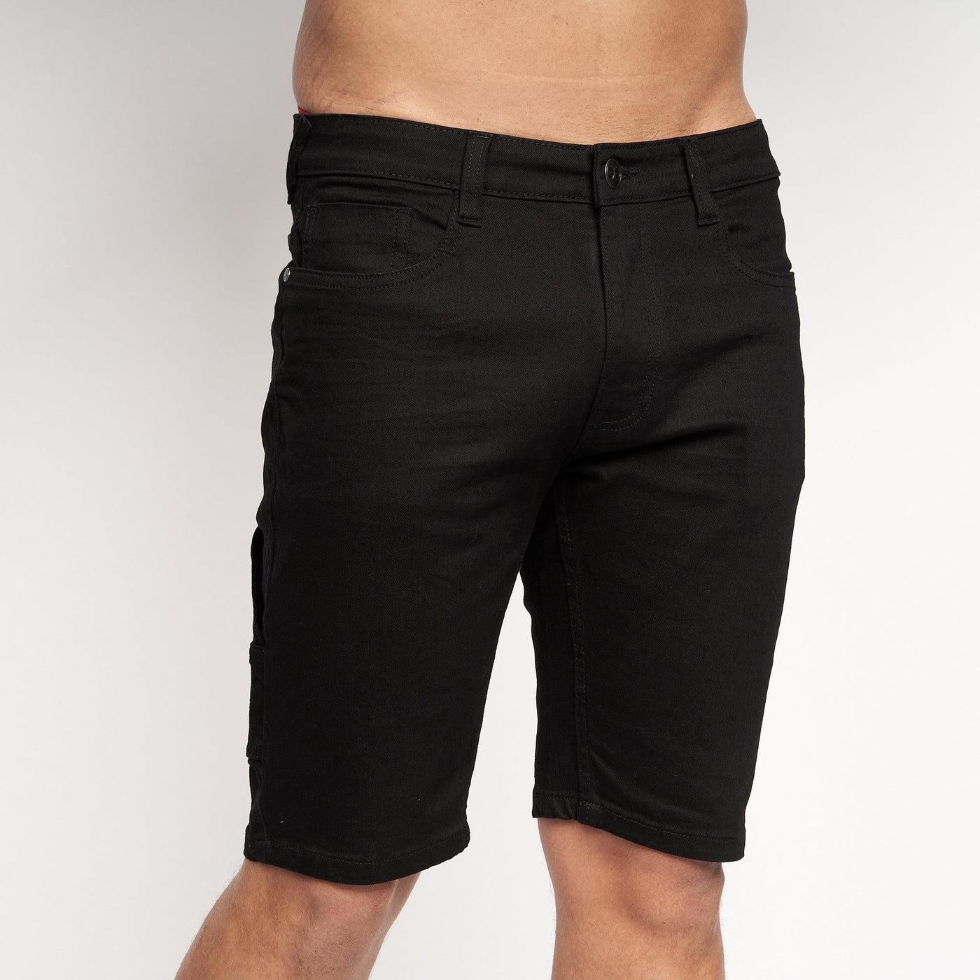 Carpenter Denim Shorts Black Wash