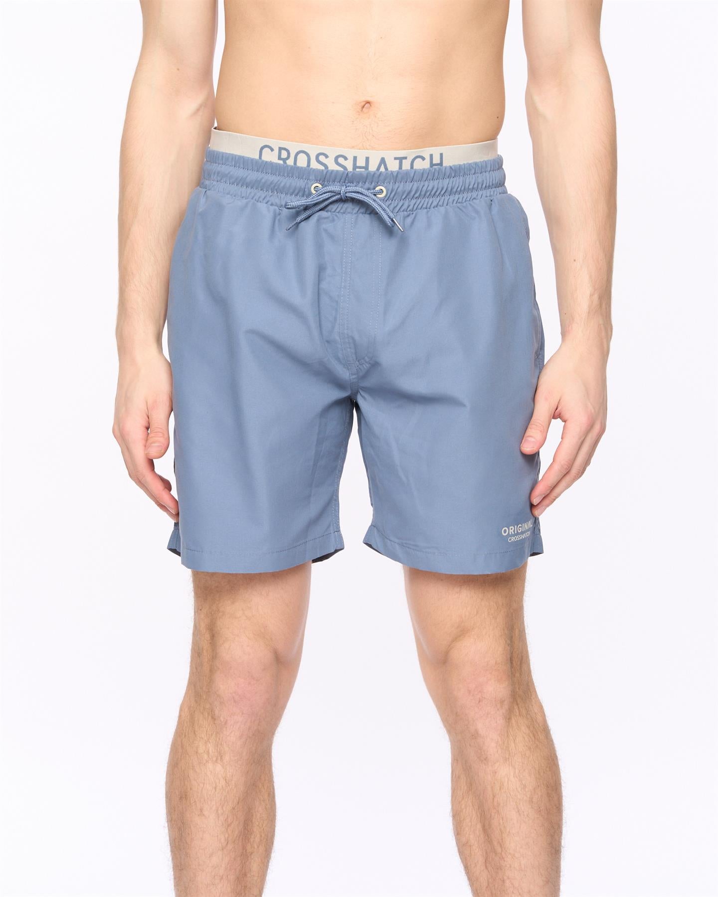 Mens Rembrants Swim Shorts Navy