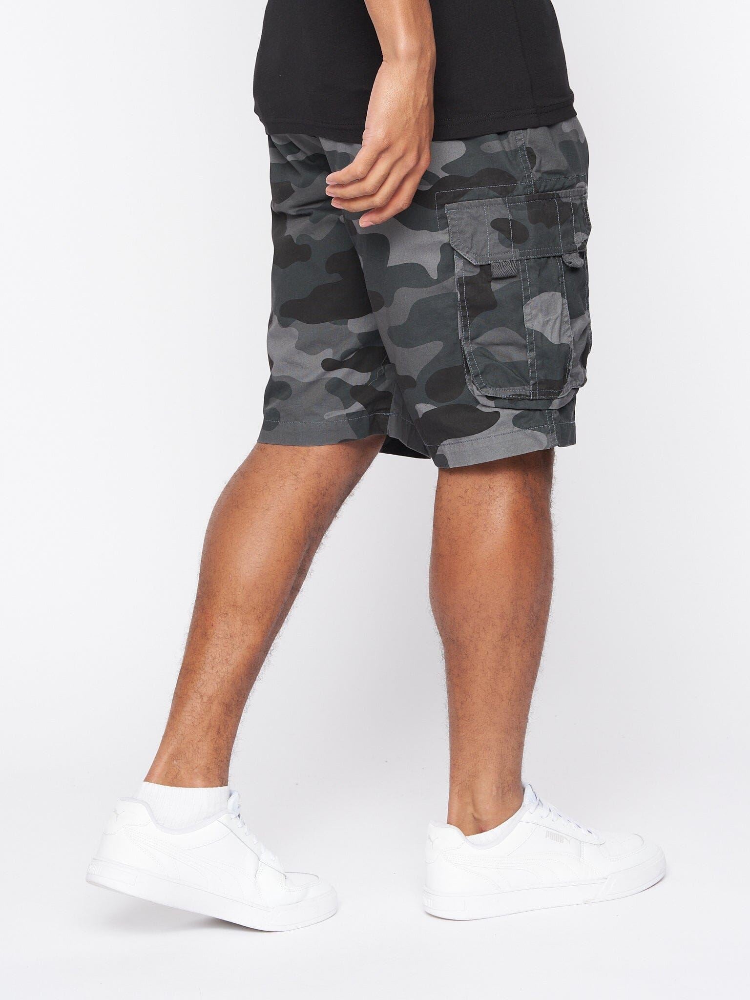 Watchford Shorts Charcoal Camo