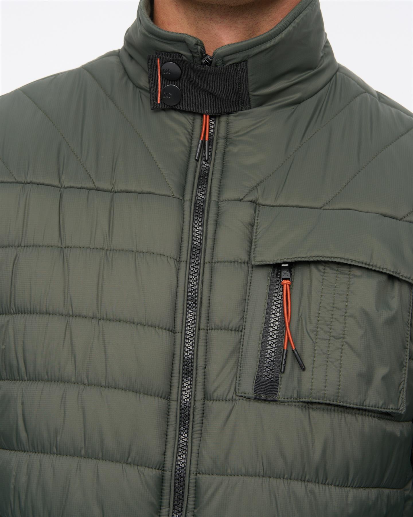 Mens Carricore Padded Jacket Dark Olive