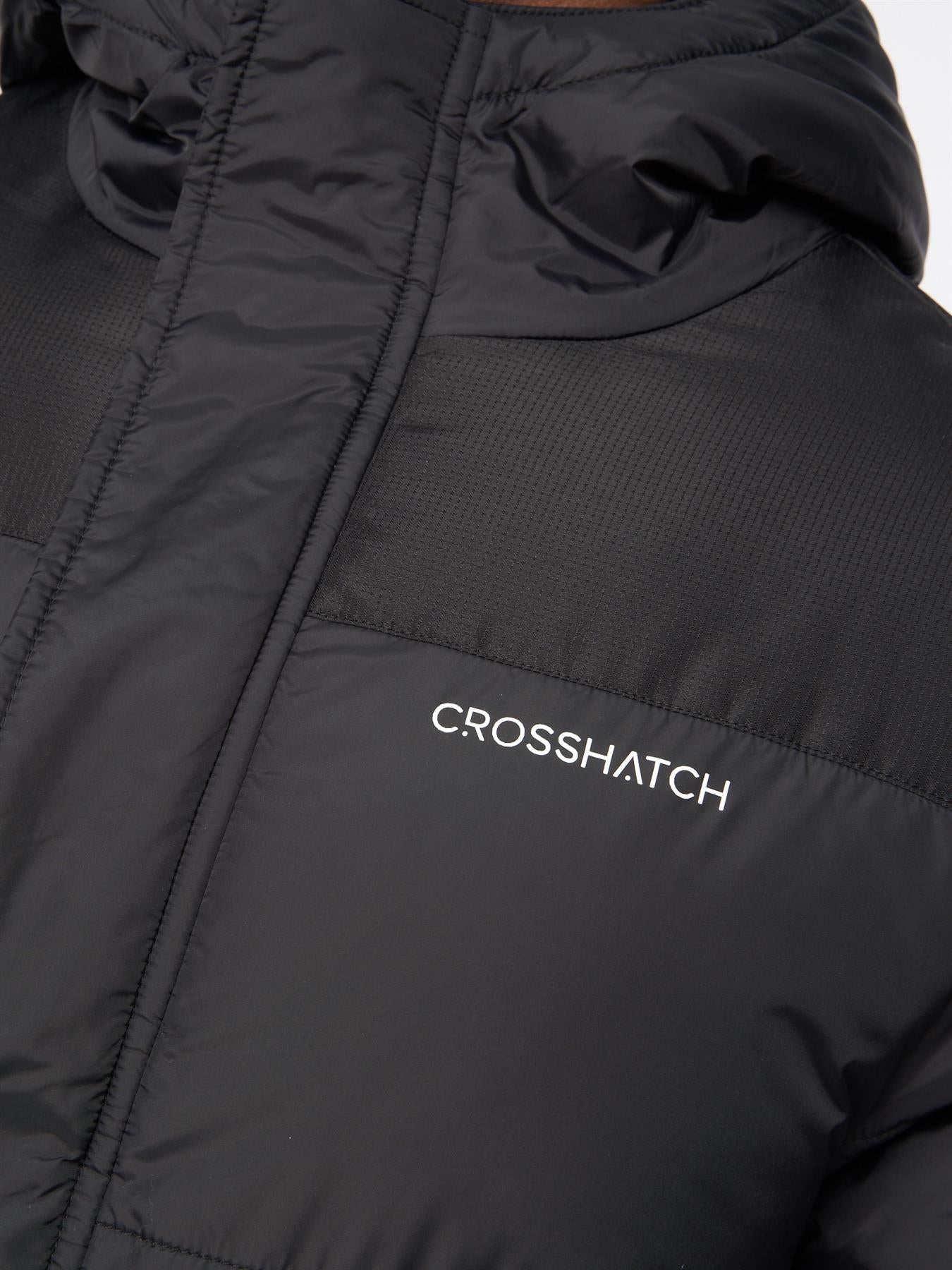 Mens Bentlays Hooded Jacket Black