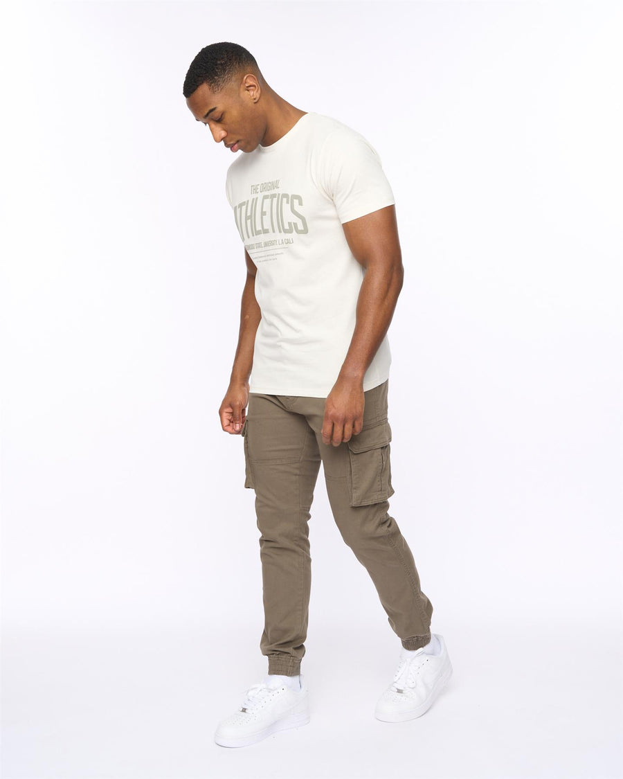 Mens Frentons Cargo Pants Khaki