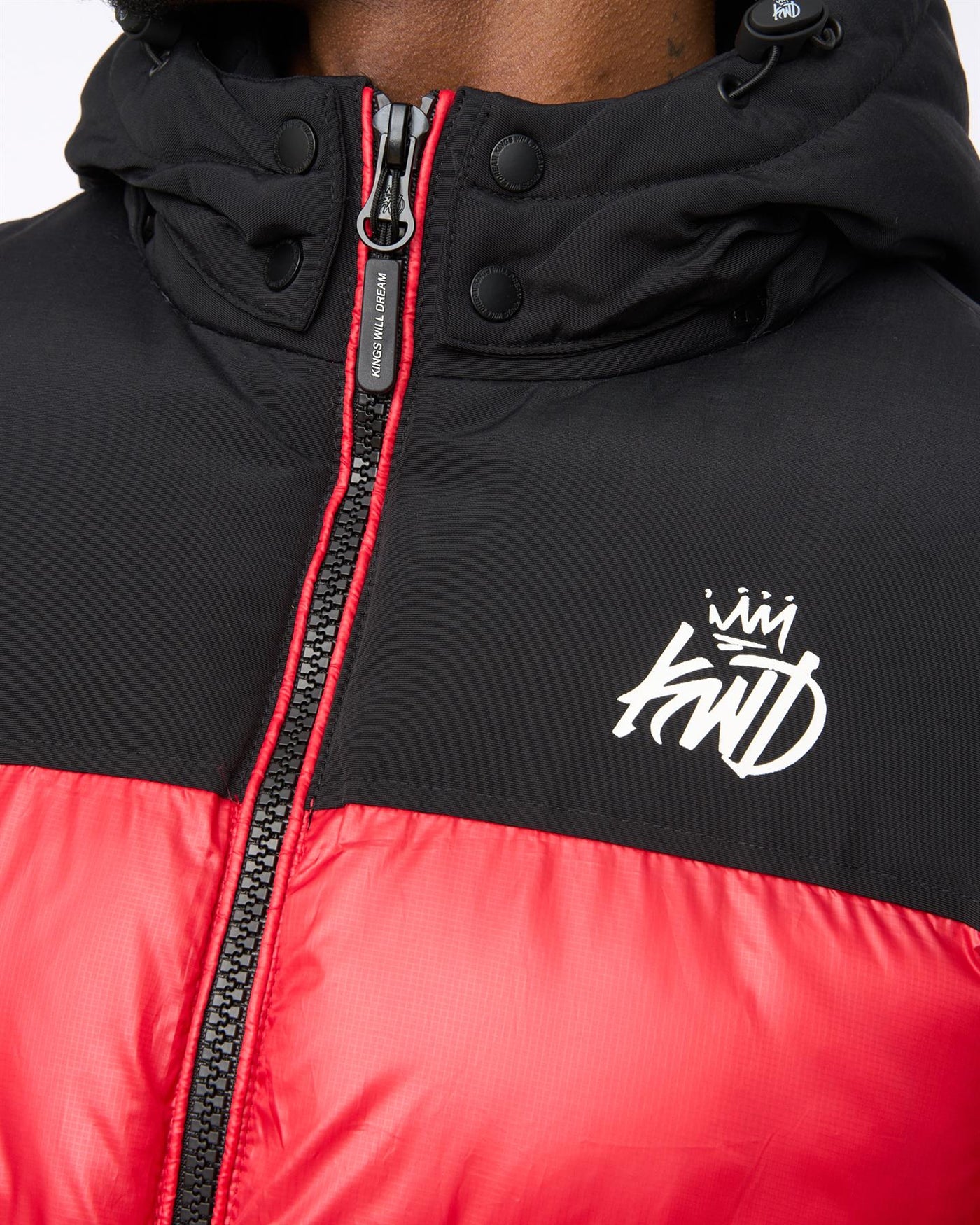 Mens Summs Puffer Jacket Red