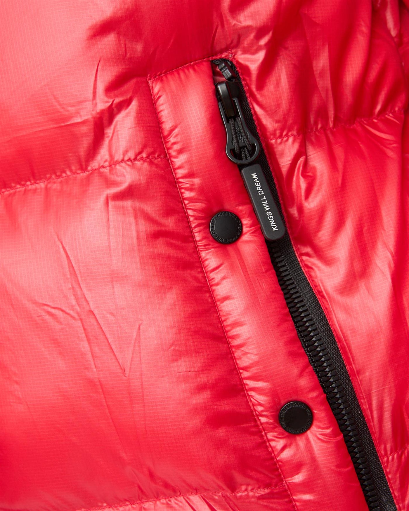 Mens Welcome Puffer Jacket Red