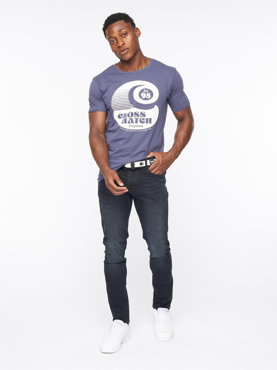 Barbeck Slim Fit Denim Jeans Blue Black