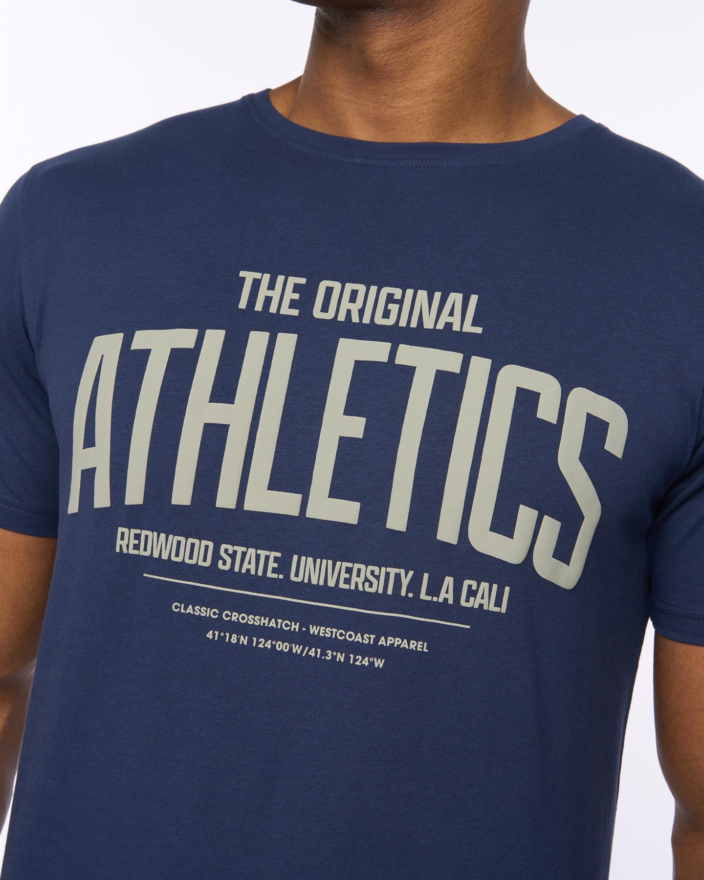 Mens Athwood T-Shirt Navy