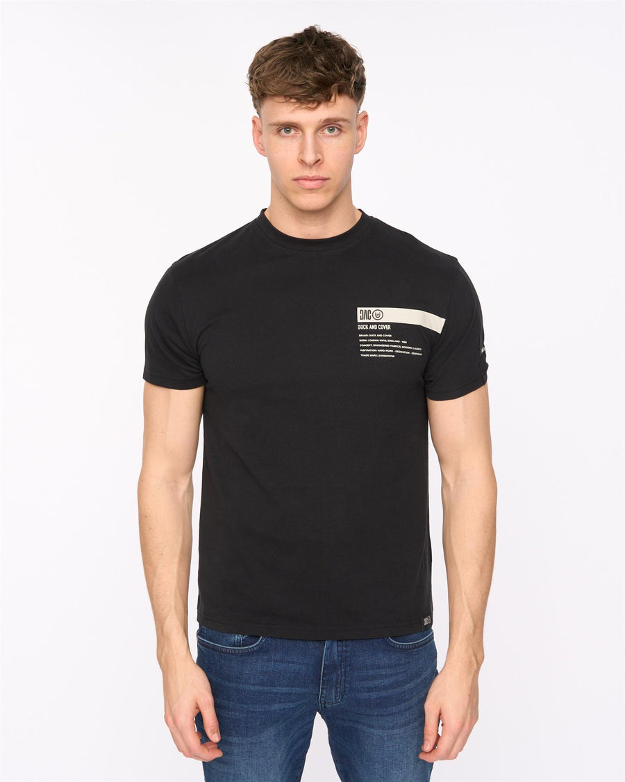 Mens Tatick T-Shirt Black