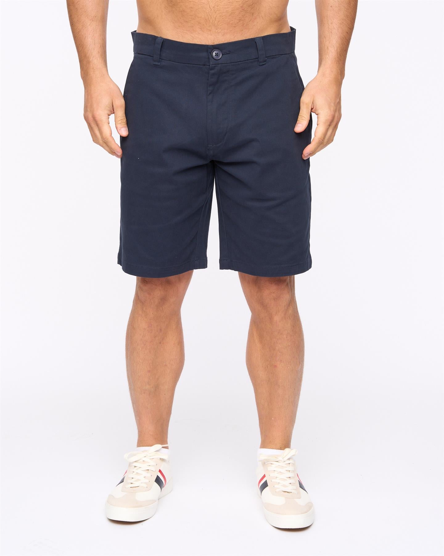Mens Clarksten Chino Shorts Navy