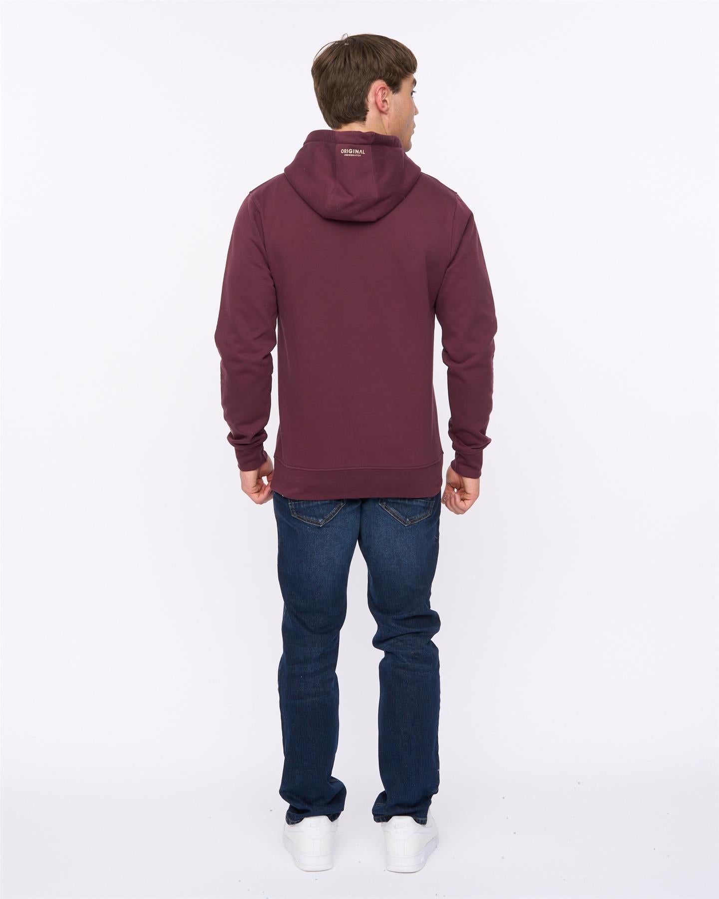 Mens Moules Hoodie Wine