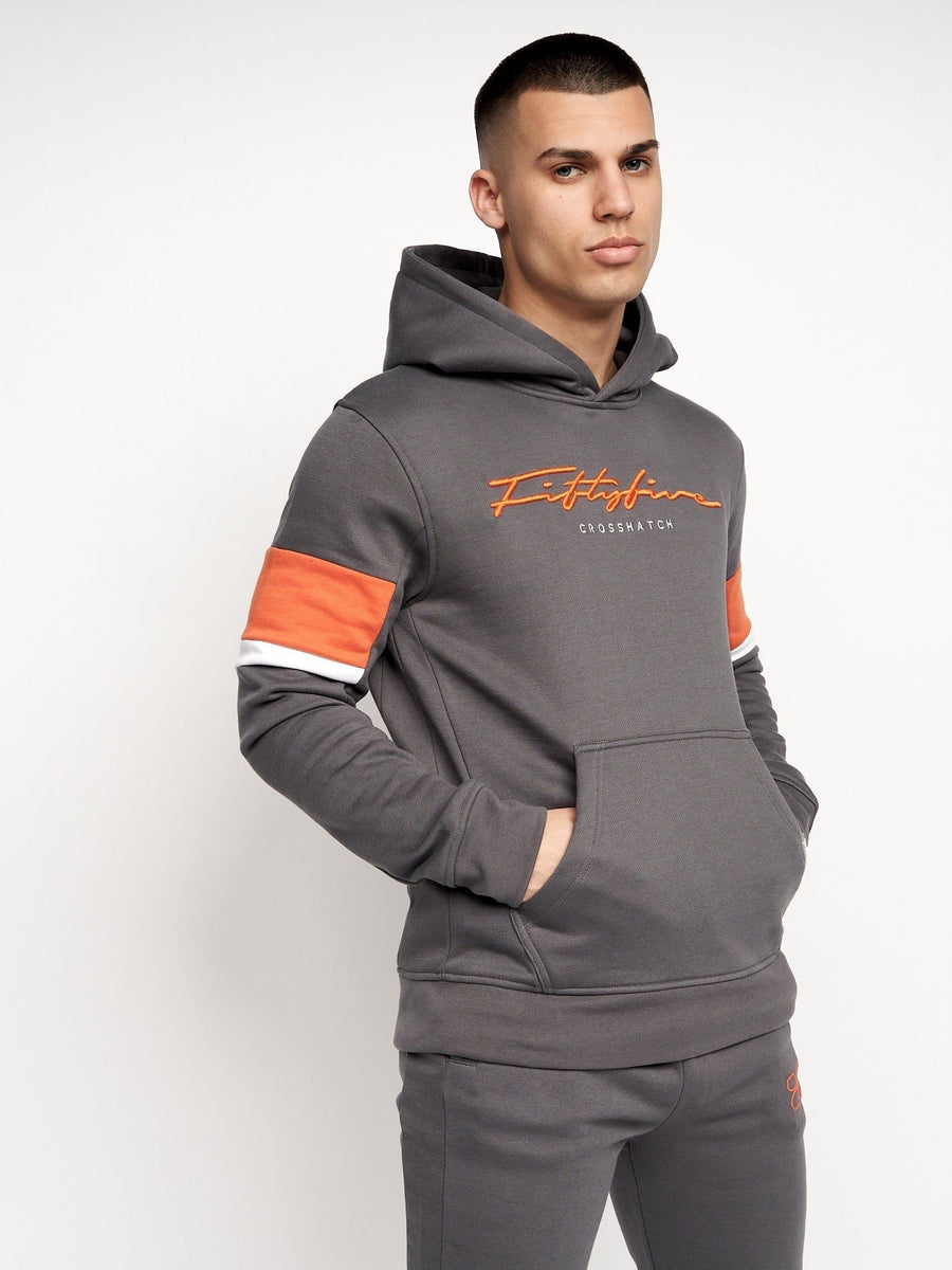 Mens Blastout Hoodie Dark Grey