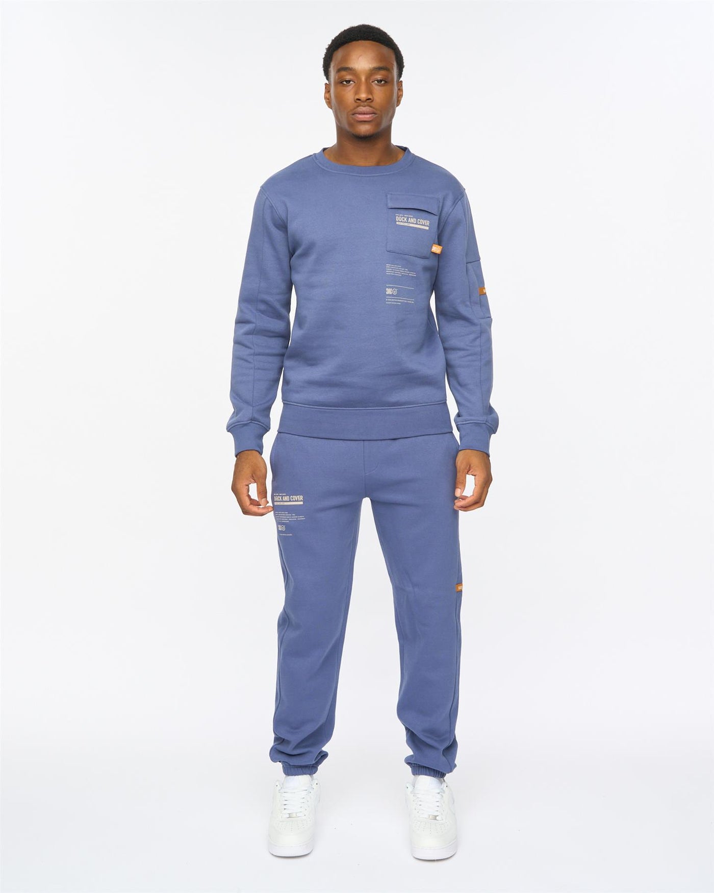 Mens Applewold Joggers Denim Blue