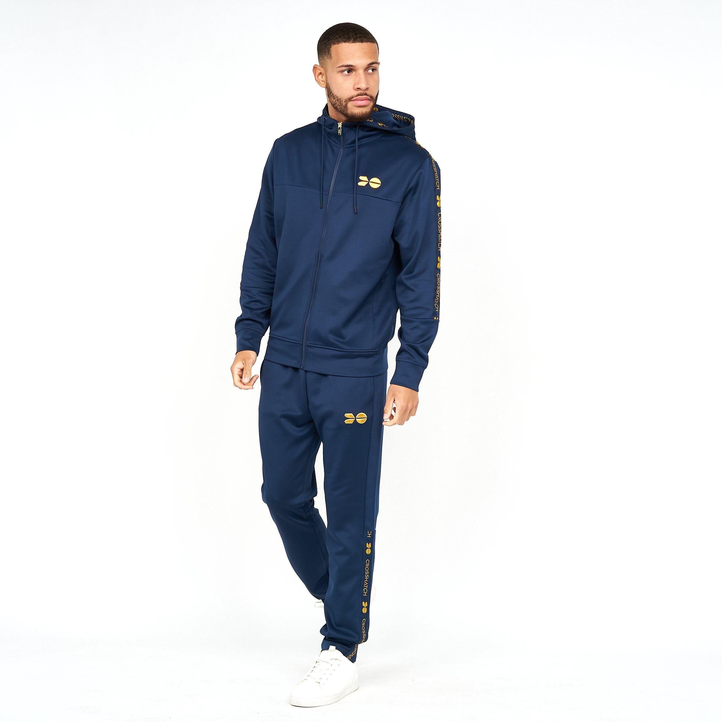 Mens Trackside Tracksuit Navy