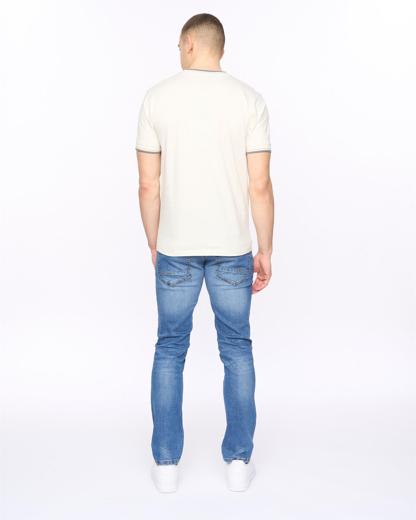 Mens Deuxtip T-Shirt Off White