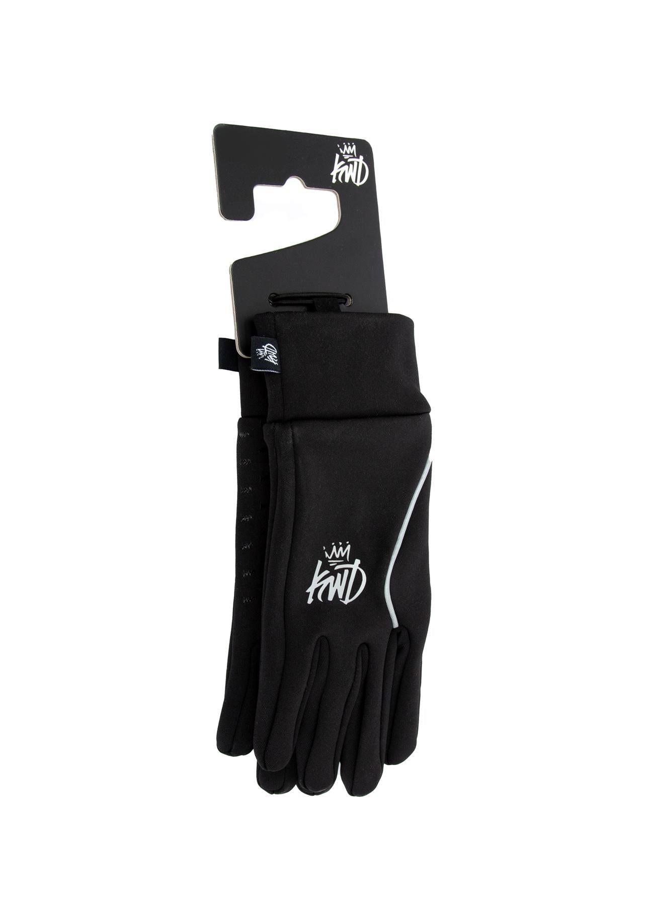 Mens Drayford Cuffed Glove Black
