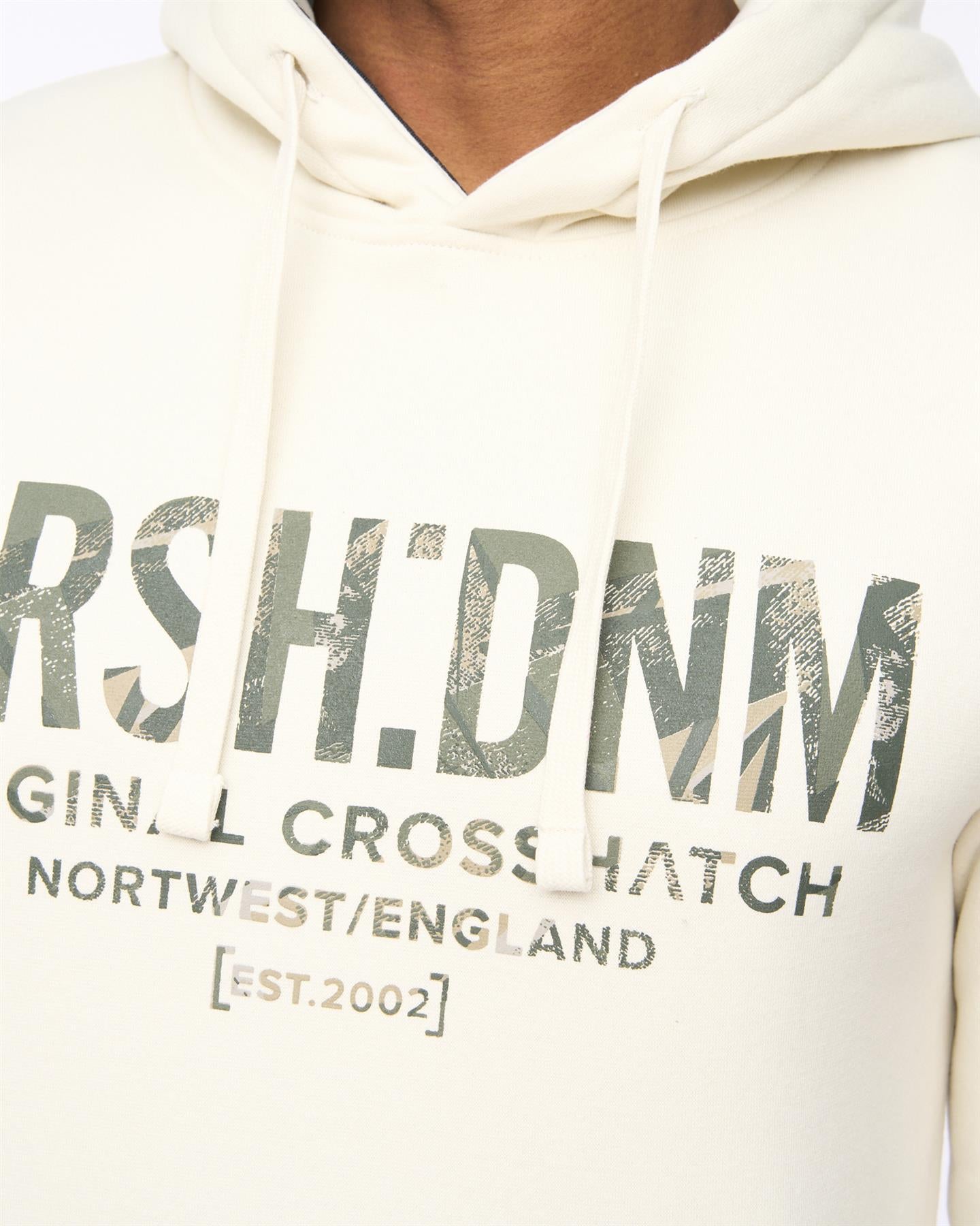 Mens Campbox Hoodie Off White