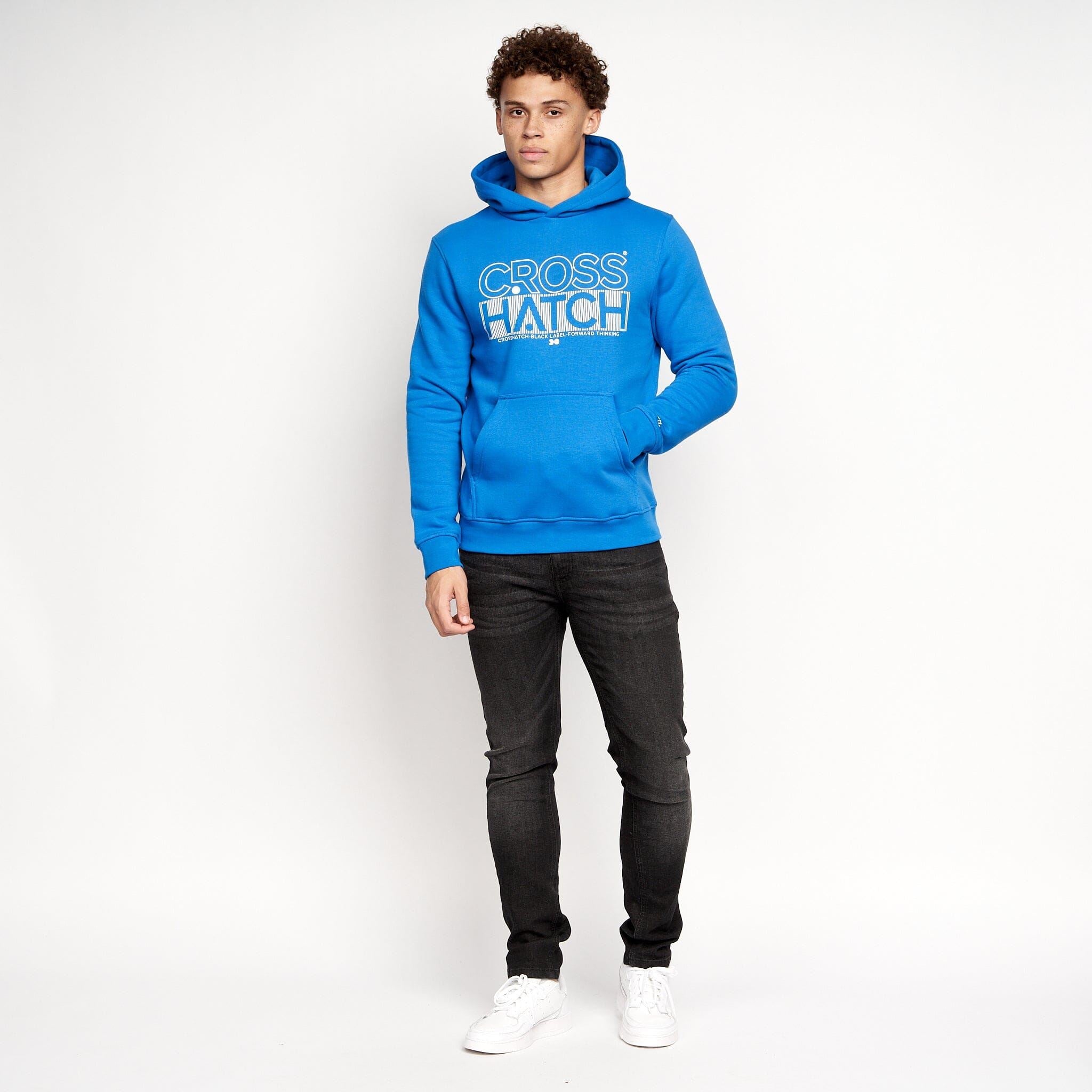 Mens Larmen Hoodie 2pk Navy/Blue