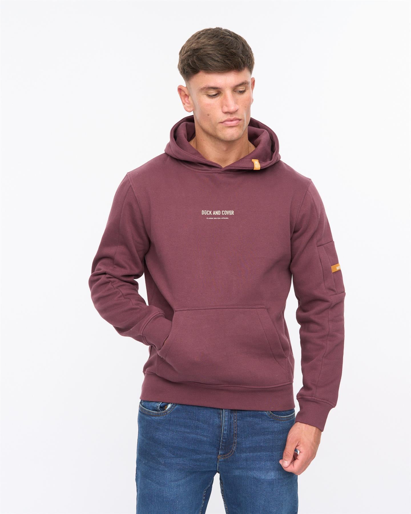 Mens Brammers V2 Hoodie Raisin
