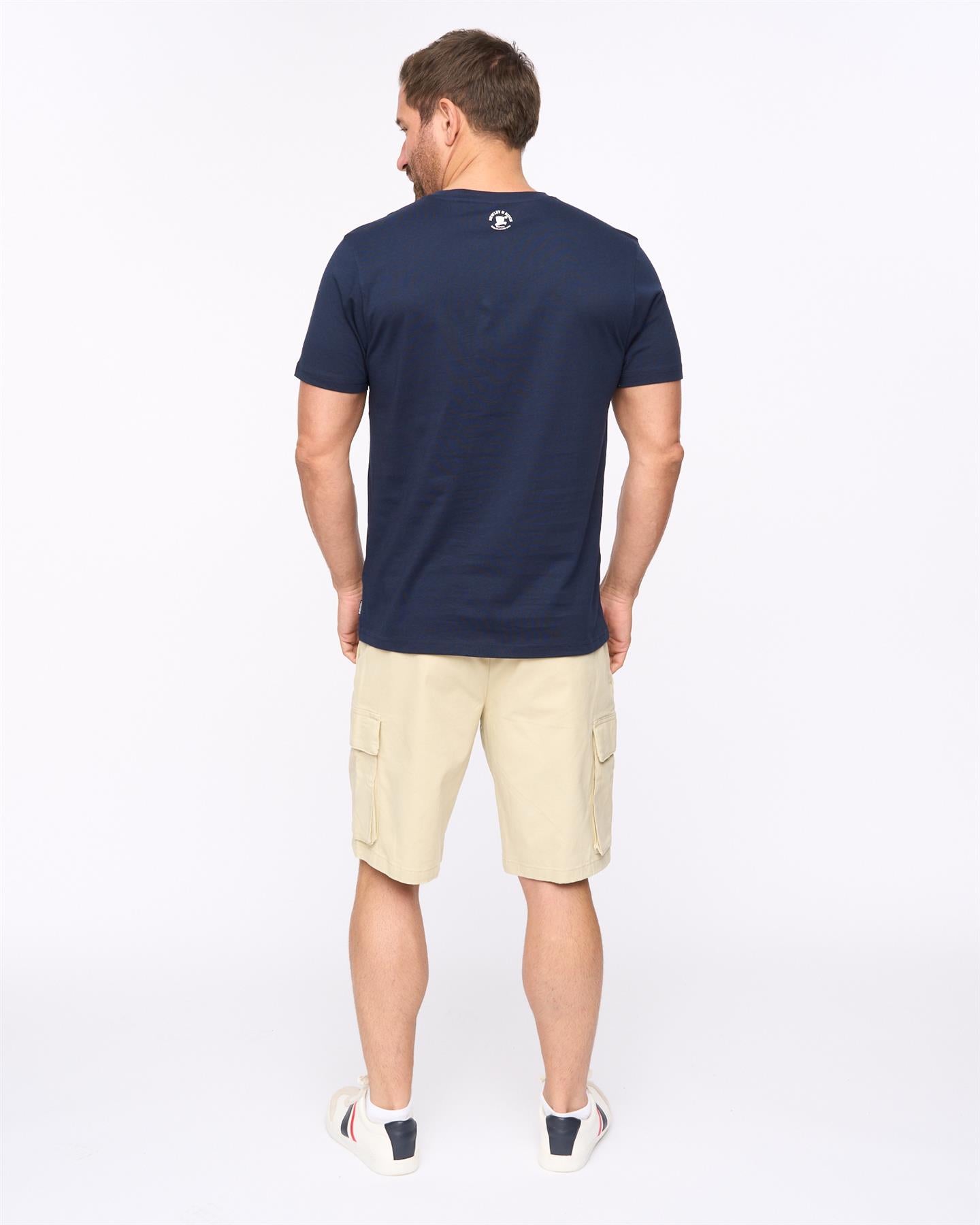 Mens Bewlan T-Shirt Navy