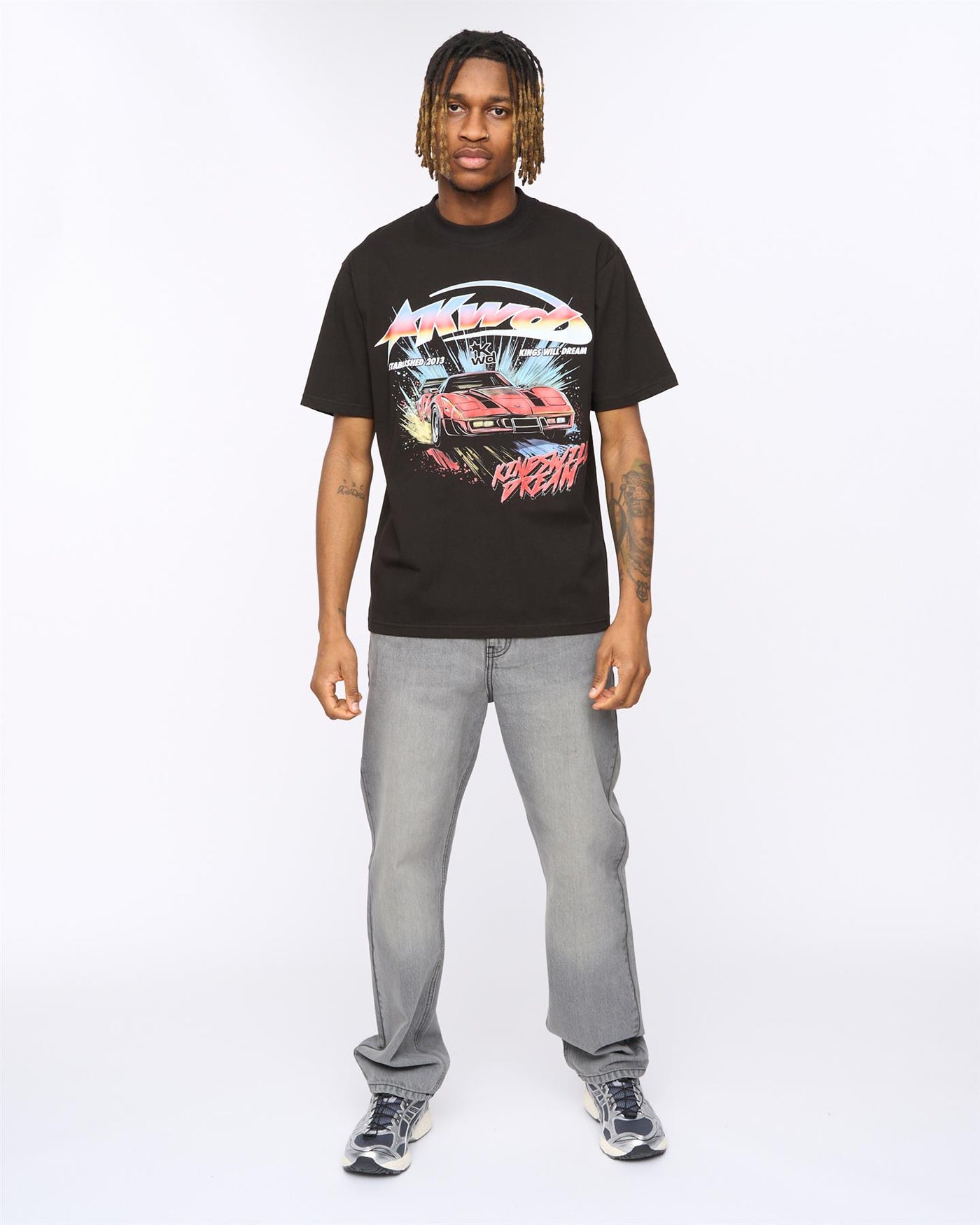 Mens Fastlane T-Shirt Black