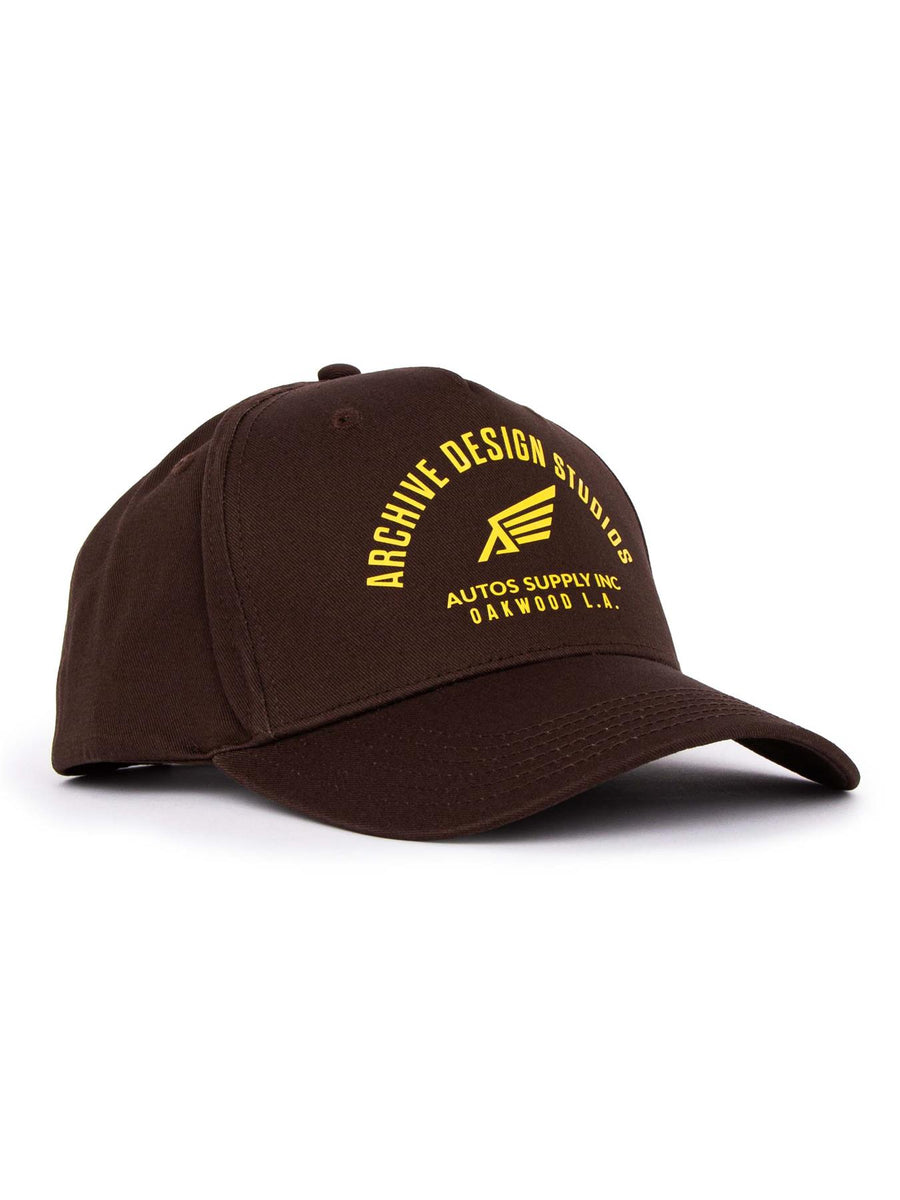 Mens Oakwood Cap Brown